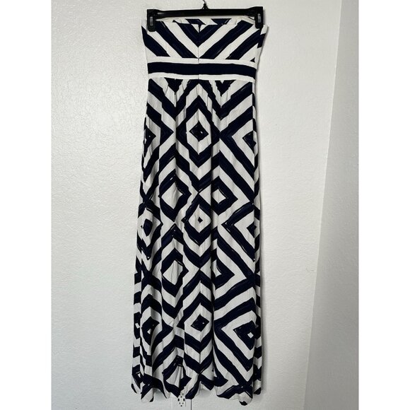 Vineyard Vines Strapless Maxi Dress Size 2 - Picture 2 of 5